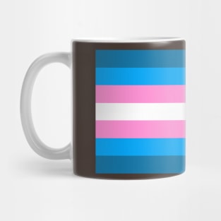 Custom-Colored Transgender Pride Flag Mug